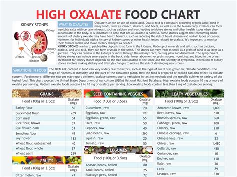 oxolatto|low oxalate food chart.